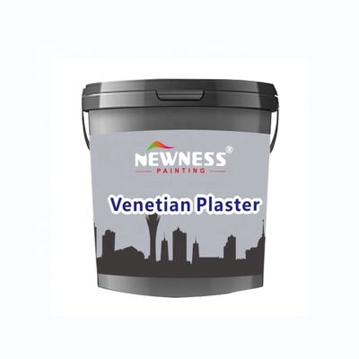 Vernice da parete in gesso veneziano ad alta lucentezza e resistente alle crepe con forte adesione e attrezzature per lotti
