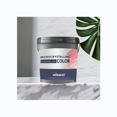2024 Glitter Emulsione Effetto seta Tocco Arte murale Vernice vellutata Rivestimento liquido a basso contenuto di VOC