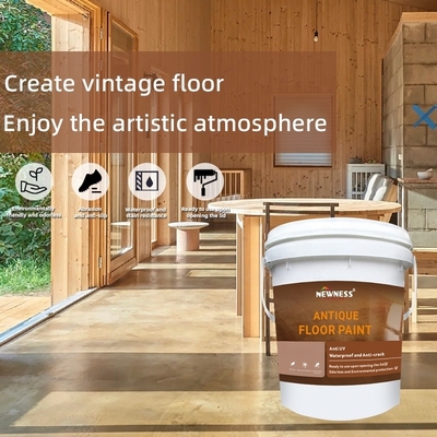 MF Tio2 Vernice epoxi per pavimenti per calcestruzzo auto-nivelazione Rivestimento liquido e finitura liscia