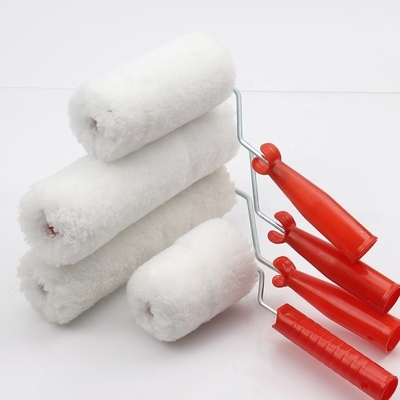 9 pollici di cotone materiale da spazzolamento rotolo di vernice decorativa con telaio a rilascio rapido