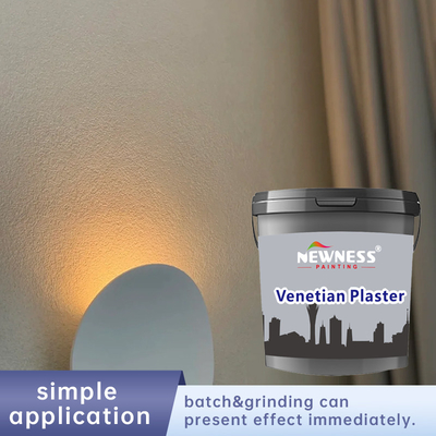 Stucco veneziano lucido a calce lucida per colori personalizzati in rivestimento liquido