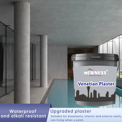 Colori personalizzati Zero Voc Marmorino a base d'acqua in gesso veneziano rivestimento alto lucido
