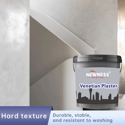 Colori personalizzati Zero Voc Marmorino a base d'acqua in gesso veneziano rivestimento alto lucido