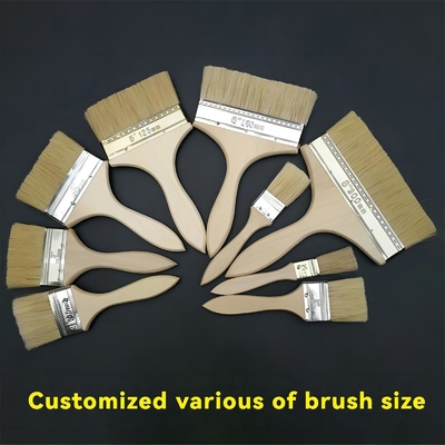 Acceptabile OEM doppio colore filtro sintetico pittura da parete pittura a rulli set di 6 pittura a olio pittura
