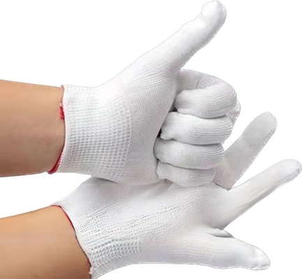 Guanti in pelle di capra personalizzati da cotone/poliestere da 20-60 g per la protezione da saldatura delle donne