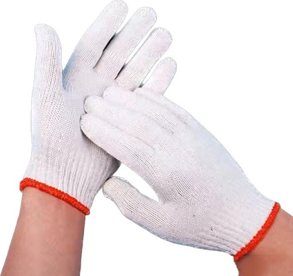 Guanti in pelle di capra personalizzati da cotone/poliestere da 20-60 g per la protezione da saldatura delle donne