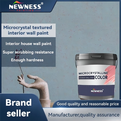 Vernice in lattice per rivestimenti murali Tempo di asciugatura 60 min Superficie asciutta e colori personalizzati