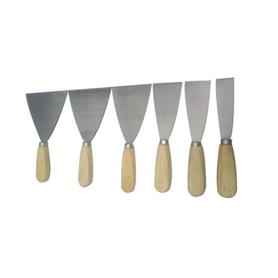 6 lame Set scraper di vernice a manico lungo per vetro di vetro di legno e ripulire carta da parati