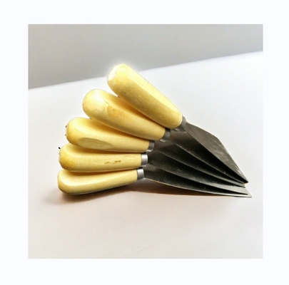 Logo personalizzabile Parete intonaco raschiatore Strumenti da costruzione Manicotto di legno Putty Knife