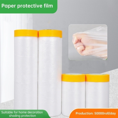 Film di mascheratura per auto in plastica pre-incollato per auto