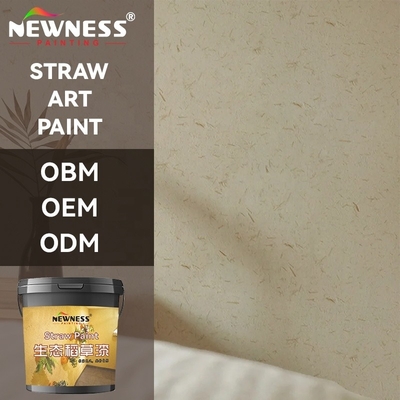 Vernice muraria di stucco elastico con texture multiple durevoli Vernice d'arte