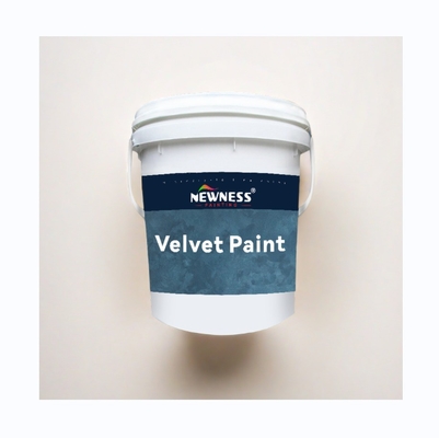 Vernice murale interna a texture artistiche di velluto impermeabile con rivestimento liquido di stato