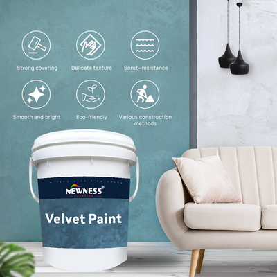 Decorazione delle pareti interne Rivestimento liquido a base d'acqua con colore ricco e profumo di emulsione