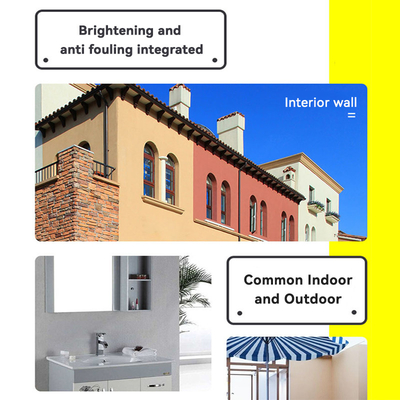 Materiale liquido per verniciatura per pareti per rivestimento di verniciatura facile da pulire EINECS n. 201-177-9