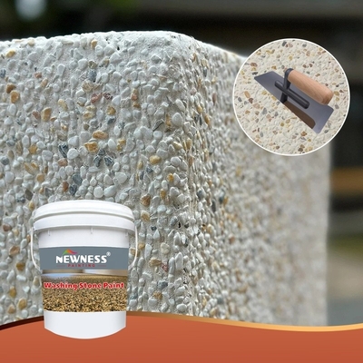 Contenuto totale di solidi 80% Tessura super idrofoba Vernice ad acqua per una decorazione eccellente