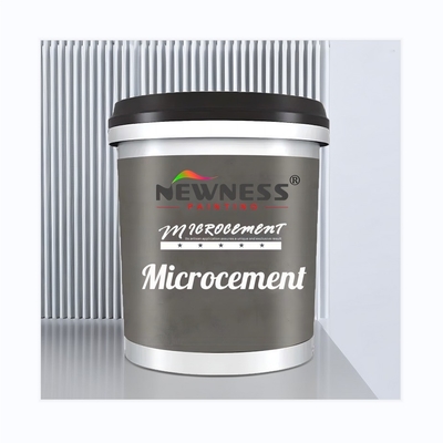 Vernice per pareti e pavimenti di micro cemento ad alta durezza spessore 2-3 mm per la vendita nel 2024