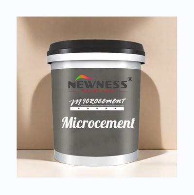Pareti e pavimenti senza cuciture Microcemento OEM Rivestimento con Top Coat Vernice in polvere MF Tio2