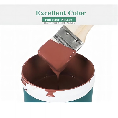 Matt Wood Stain Lacquer Vernice da parete esterna con rivestimento di ferro resistente alle intemperie
