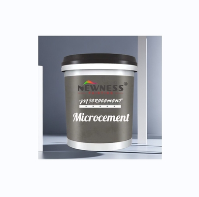 Flessibilità di adesione elevata Microcemento a base di cemento per intonaco veneziano in bianco e nero