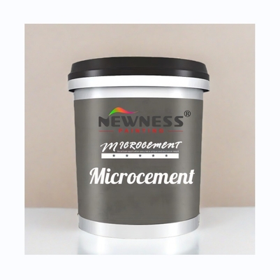 20KG/BUCKET Regolamenti francesi sui VOC Una vernice da parete di microcemento per interni per decorazioni domestiche