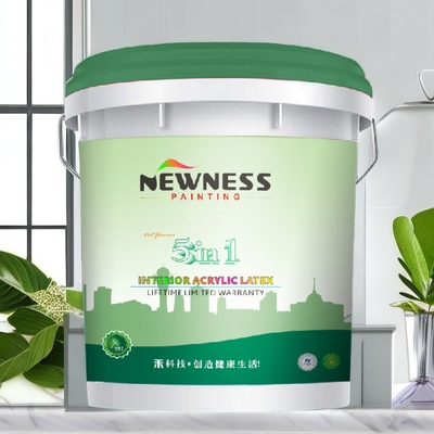 Emulsione sanitaria per interni Vernice matt con volume 20 kg/BUCKET e rivestimento liquido di stato