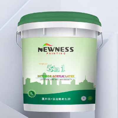 Emulsione sanitaria per interni Vernice matt con volume 20 kg/BUCKET e rivestimento liquido di stato