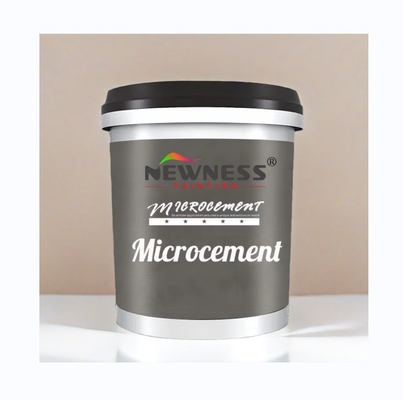 15 metri quadrati di copertura Rivestimento di micro cemento per soffitto/piano/muro esterno interno