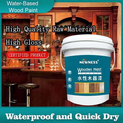 Rivestimento liquido di ultima generazione Epoxy Pu Matt Topcoat per mobili Lacca Finitura in legno