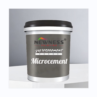 Kit di verniciatura per pareti senza cuciture di microsemento di alta resistenza Metodo di raschiatura del microsemento di silicato
