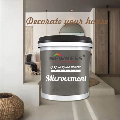 Colore Morandi Rivestimento di resina di microcimento pronto a miscelare Ideale per copertura di 15 metri quadrati