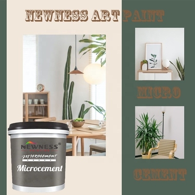 Kit di microcementamento per rivestimenti per edifici ecologici con disegni ad alta durezza