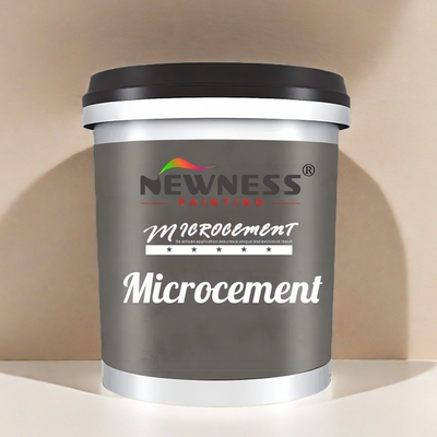 Rivestimento sottile Pittura di texture di stucco Pittura murale di stand con rivestimento di micro cemento lucido