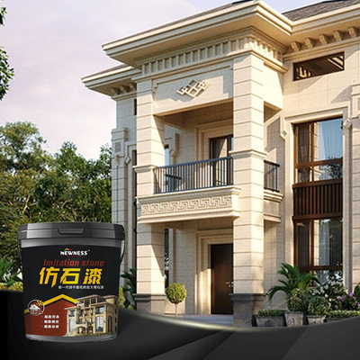 Vernice SHUNDE Liquid Granite personalizzata per esterno in Etiopia