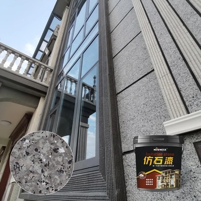 Foshan Vernice a effetto granito colorato con metodo di applicazione a spruzzo Volume 20KG/BUCKET