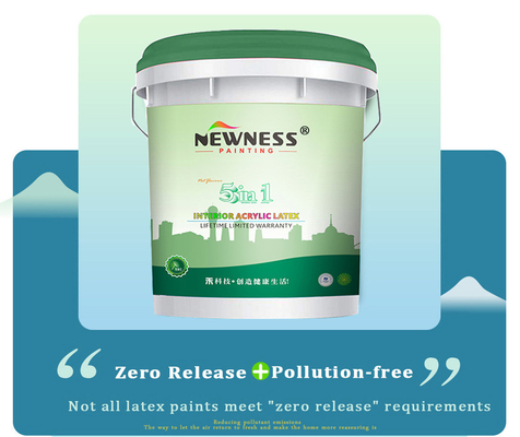 Acrilico Colorato Vernice per Pareti ECO-Home Interior Vernice per Pareti Primer Rivestimento Emulsione Vernice Lattice