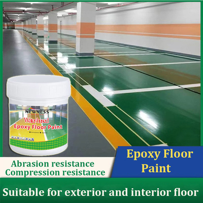 Metodo di applicazione del pennello Rivestimento epoxi antistatico ad acqua a colore personalizzato per pavimenti