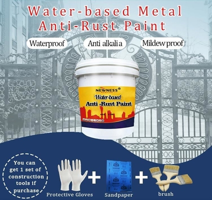 Vernice anticorrosi acrilica monocomponente MF Tio2 Composizione