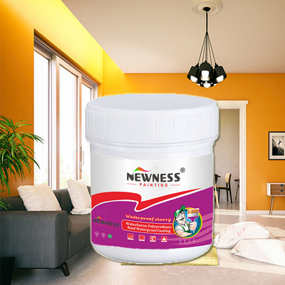 JS Polymer Grey Roof Waterproof Transparent Polyurethane Coating per l'impermeabilizzazione dei terrazzi