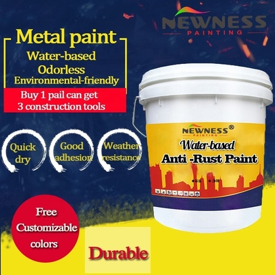 Metodo di applicazione a rulli/spray Primo di ossido di ferro rosso epossidico per rivestimento di superfici metalliche