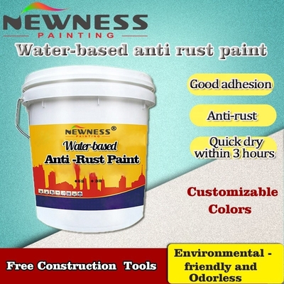 Metodo di applicazione a rulli/spray Primo di ossido di ferro rosso epossidico per rivestimento di superfici metalliche