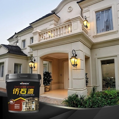 Ambientale Eco-friendly Esterior Stone Texture Vernice da parete con Matt Gloss
