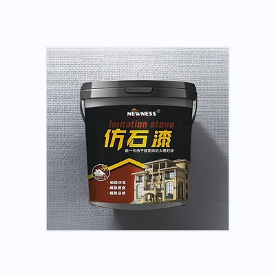 Materiale di base impermeabile Acrilico Colorato Pietra Spray Marmo Fiocco Vernice da parete esterna