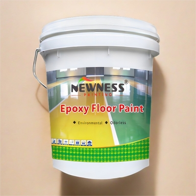 Rivestimento per pavimenti epossidici a base d'acqua Rivestimento liquido ad alto lucido per ufficio in garage