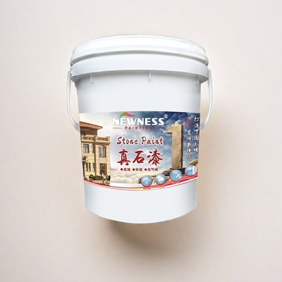 Vernice in granito di pietra naturale a base d'acqua e multicolore con durata di conservazione di 12 mesi