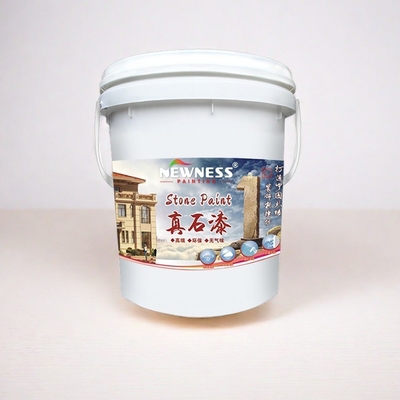 Vernice per pareti esterne a effetto pietra con consumo teorico di vernice di 0,25-0,35 m2/KG