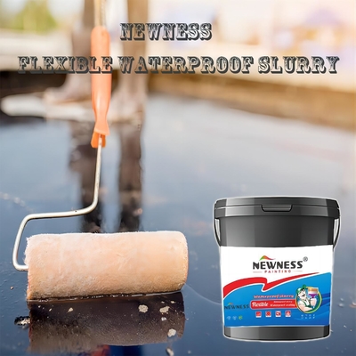 Rivestimento per edifici resistenti alle alte temperature Rivestimento impermeabilizzante a base d'acqua a base di poliuretano a singolo componente
