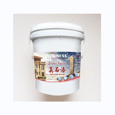 Metodo di applicazione a spruzzo Buona adesione Rivestimento e vernice portati dall'acqua 20 kg/BUCKET