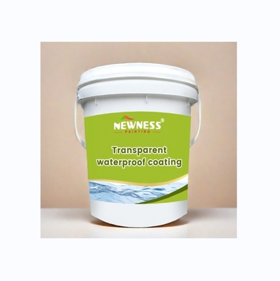 Metodo di applicazione spazzola Emulsione di plastica Top Coating impermeabile Vernice lucida per pareti