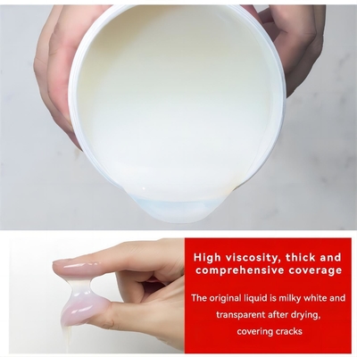 Metodo di applicazione spazzola Emulsione di plastica Top Coating impermeabile Vernice lucida per pareti