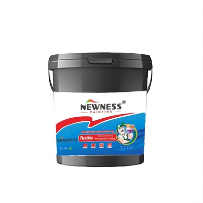 Rivestimento impermeabile a base d'acqua Grigio Non tossico e non inquinante con un contenuto di solidi del 65%